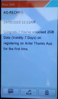 free airtel internet