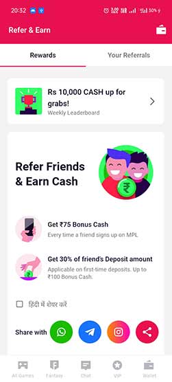 mpl refer and earn