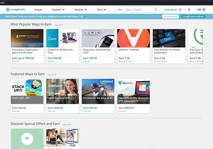 how to earn money on swagbucks