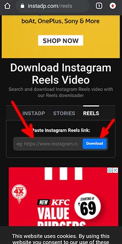 how to download Instagram reels