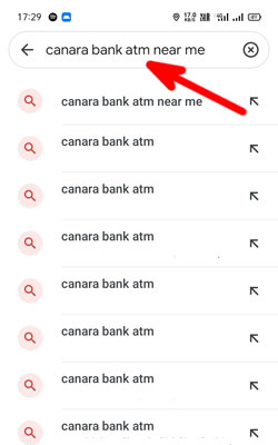 nearest canara bank atm