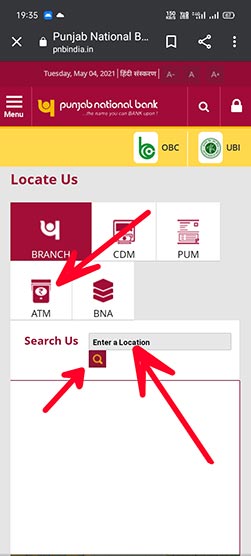 pnb atm near me location