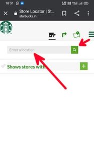 Navigate To The Nearest Starbucks