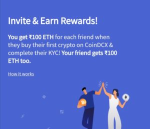 Coindcx refer and earn