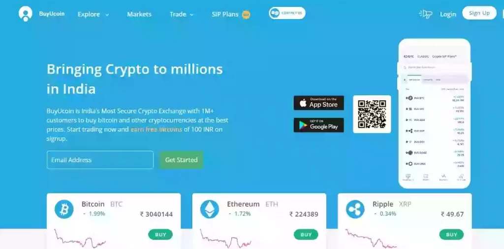 Crypto Refer and Earn App: BuyUcoin