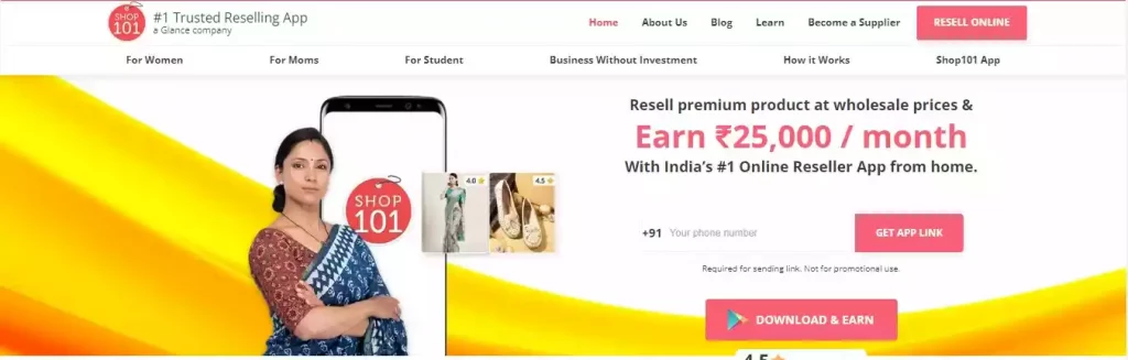 Refer and Earn Apps: Shop101