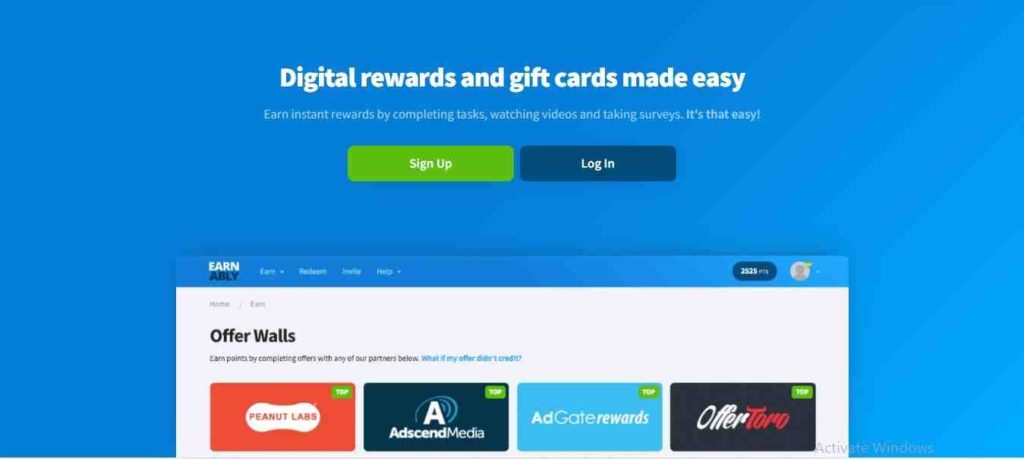 Get Paid to Watch Videos: Earnably