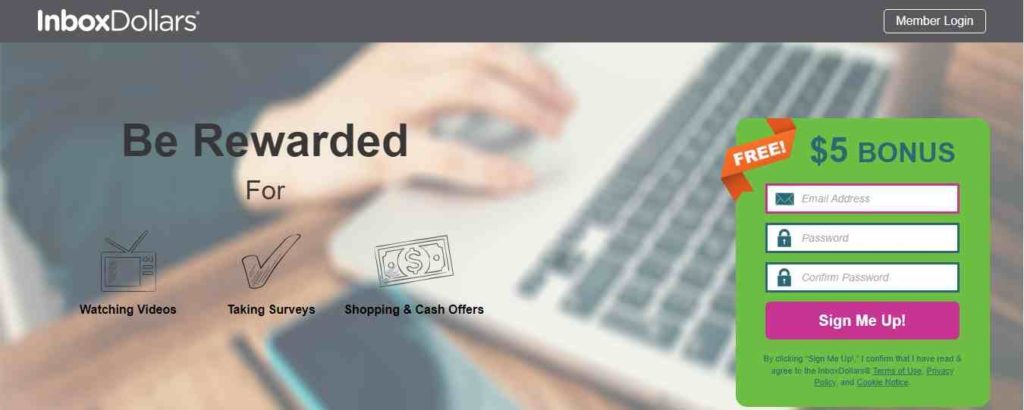 Get Paid to Watch Videos: Inboxdollars