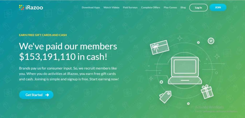 Get Paid to Watch Videos: iRazoo
