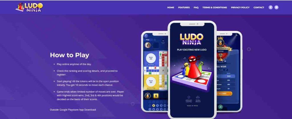 Earn Money Playing Games On Ludo Ninja