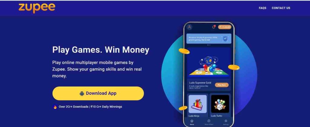 Paytm Cash Earning Games: Zupee Gold