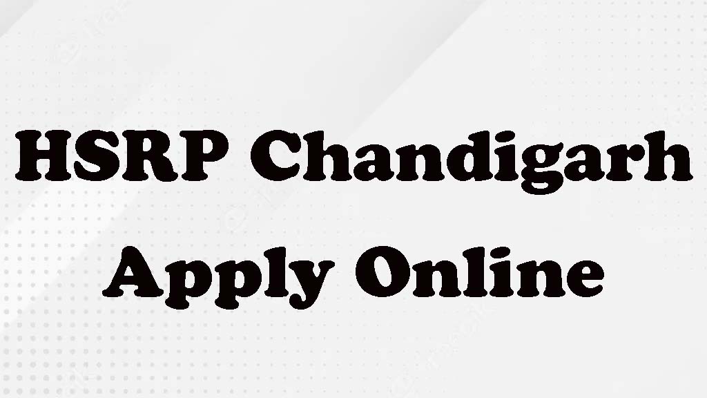 HSRP Chandigarh