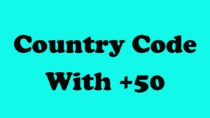 Country Code 50