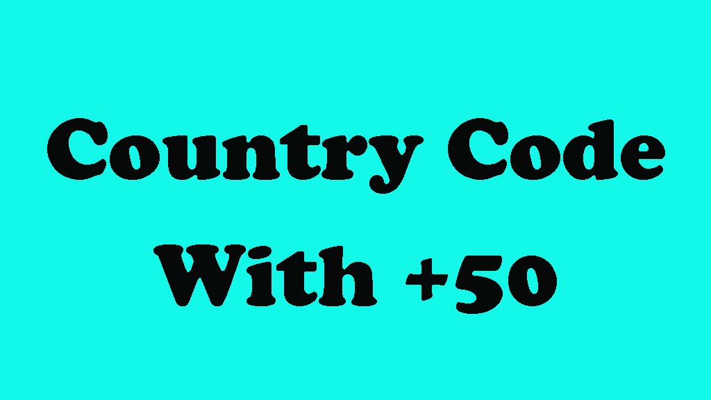 Country Code 50