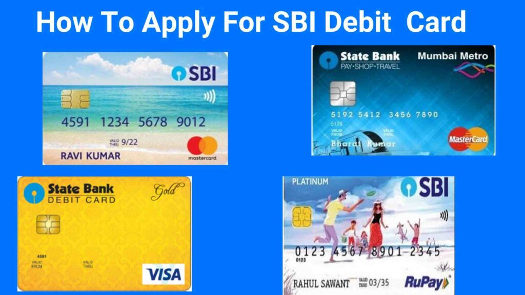 apply atm card online sbi