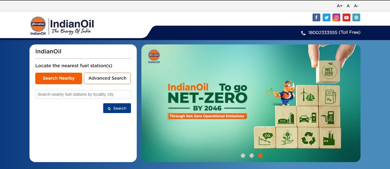 Find IndianOil Petrol Pump Near Me