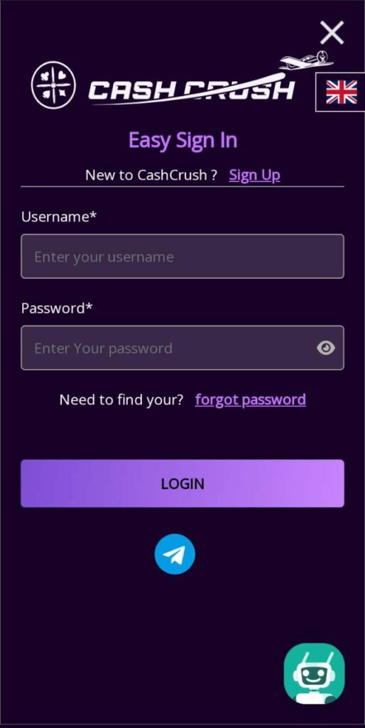 Cash Crush Login