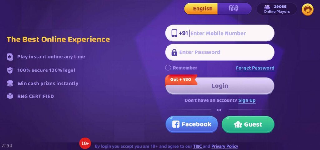 Sabka Game Login