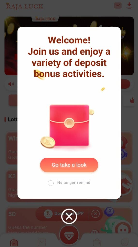Raja Luck Bonus