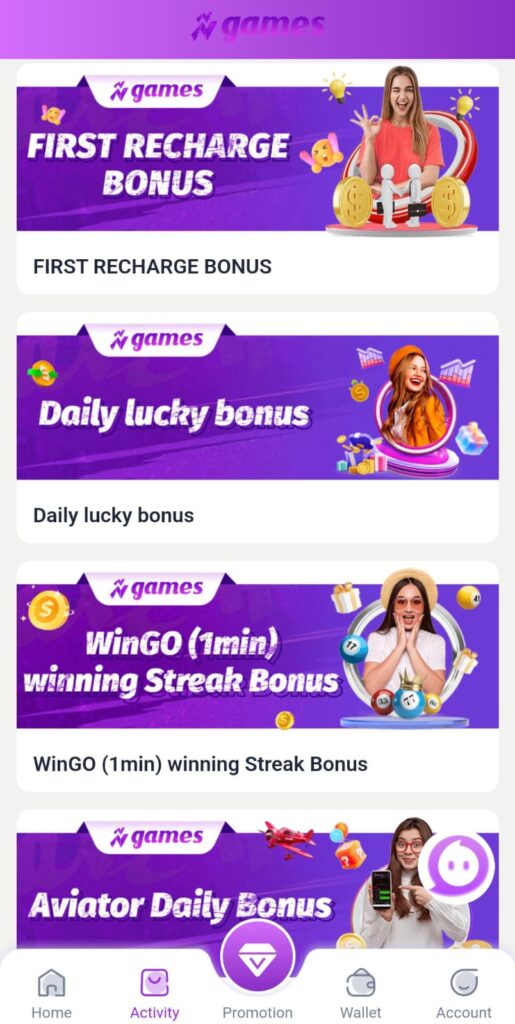 NN Games Bonuses