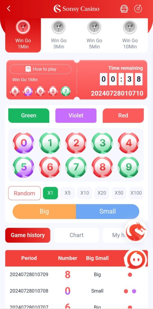 Sonsy Casino App