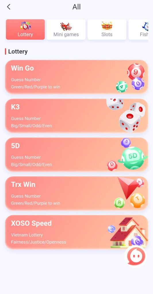 119 Lottery Games